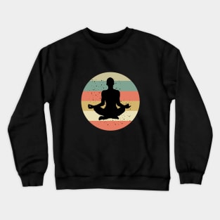 Meditation vintage Crewneck Sweatshirt